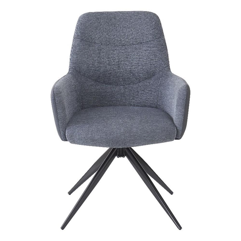 Sillón Acme Hester En Tela Gris (juego De 2)