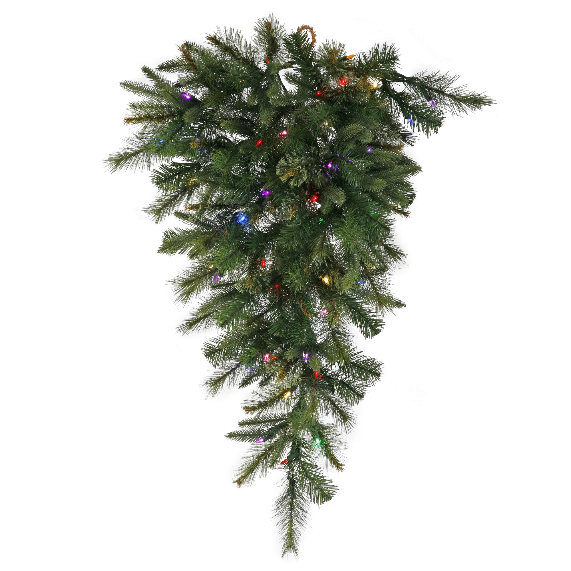 Christmas Teardrop Vickerman De 36" En Cachemira Con 30 Luces Led