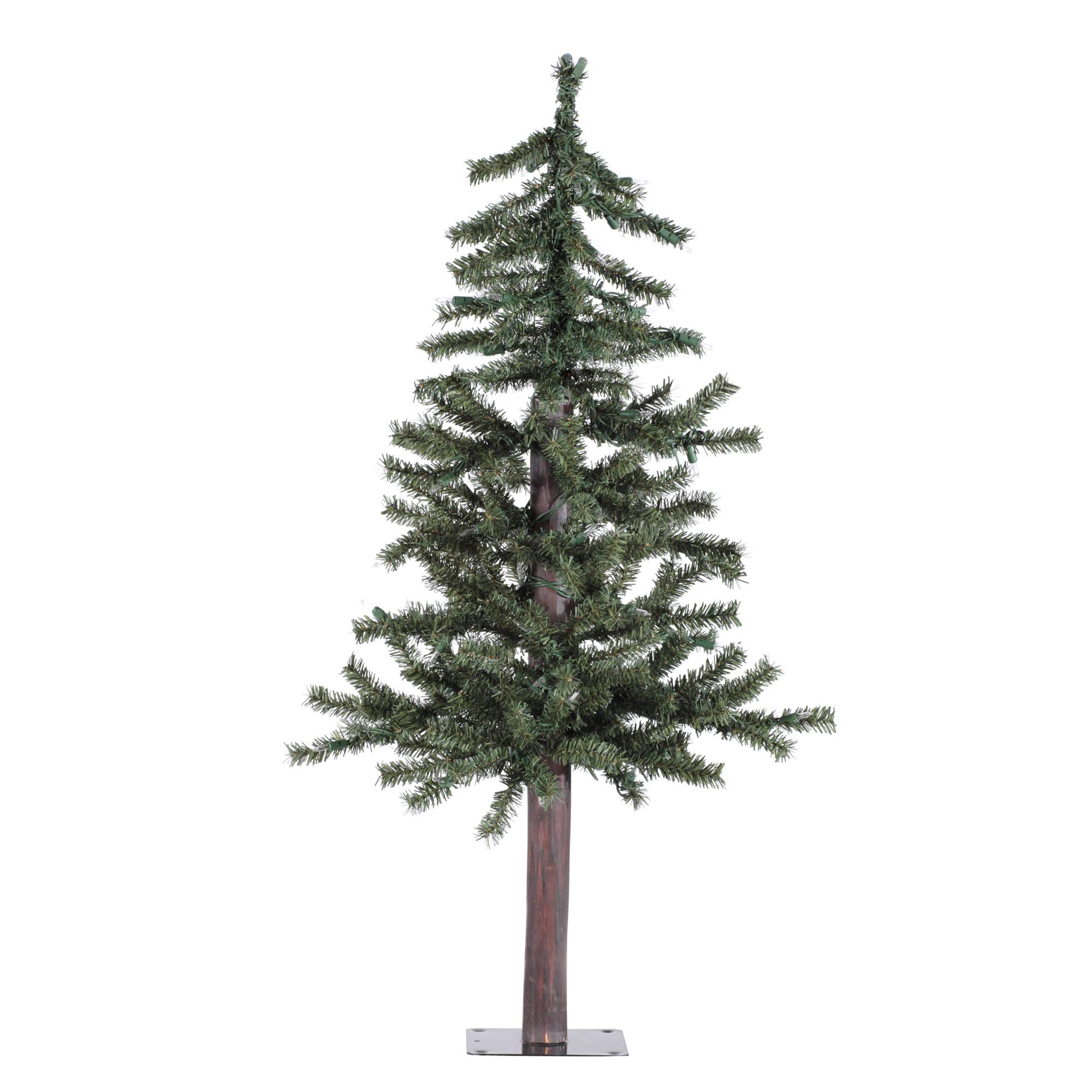 Árvore De Natal Vickerman Natural Alpine 90cm Sem Iluminação