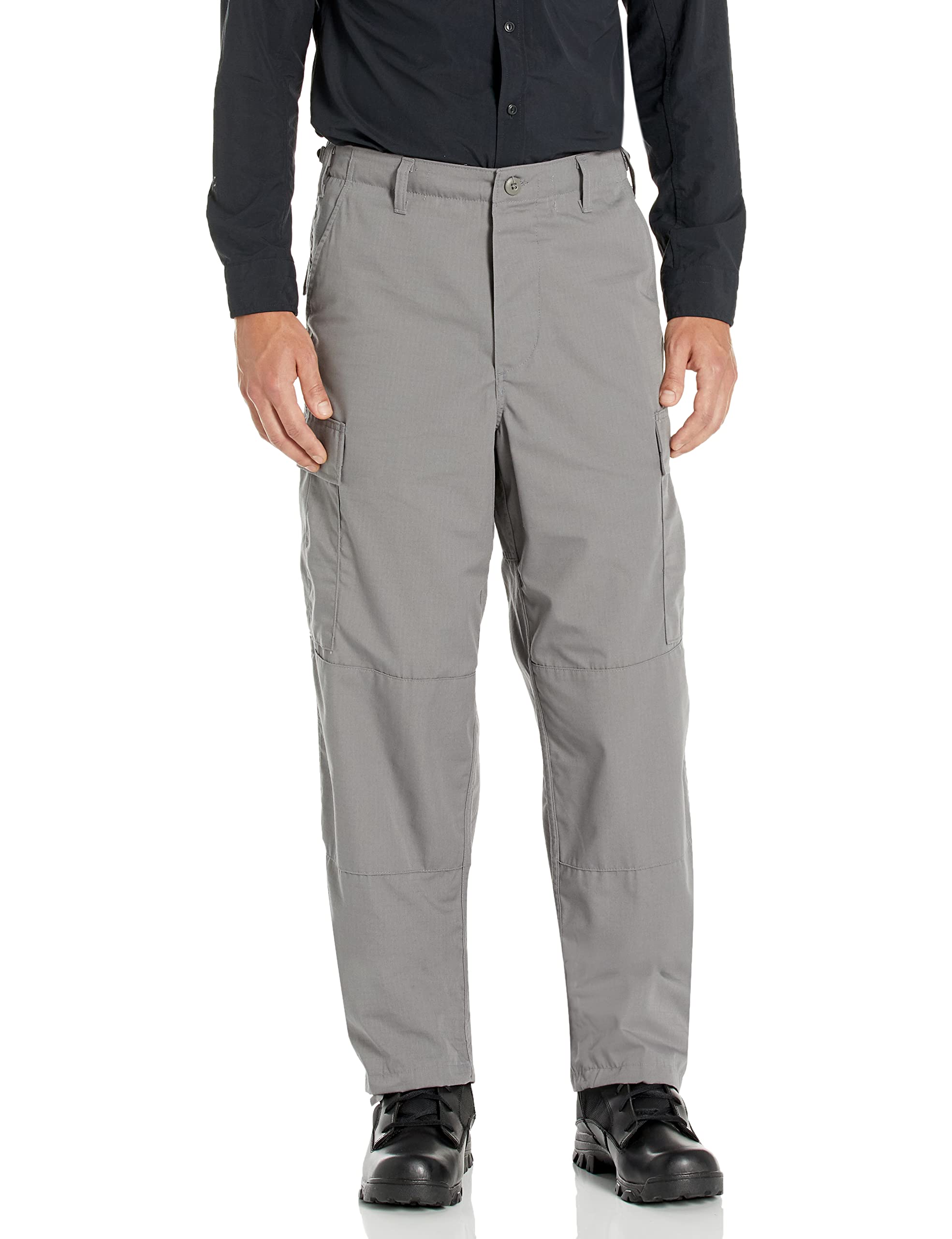 Calças Tru-Spec Classic Bdu Tactical Cargo Cinza S