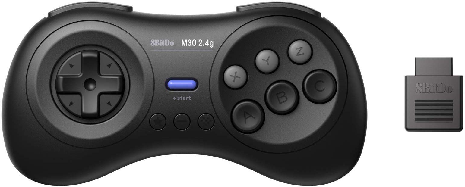 Gamepad 8Bitdo M30 2.4G Sem Fio Para Sega Genesis/Mega Drive