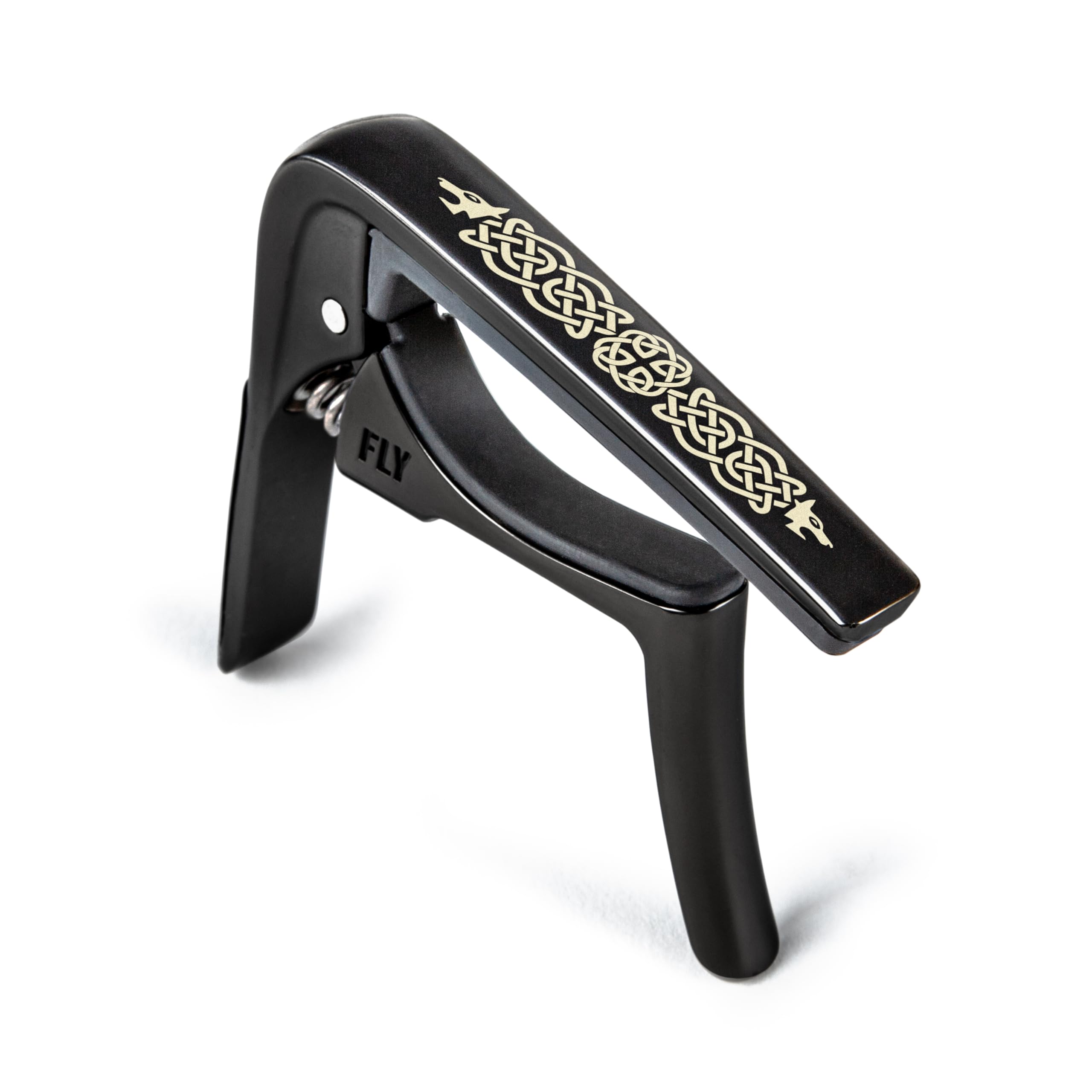 Capo Jim Dunlop Trigger Fly Celtic Knot Curved-black