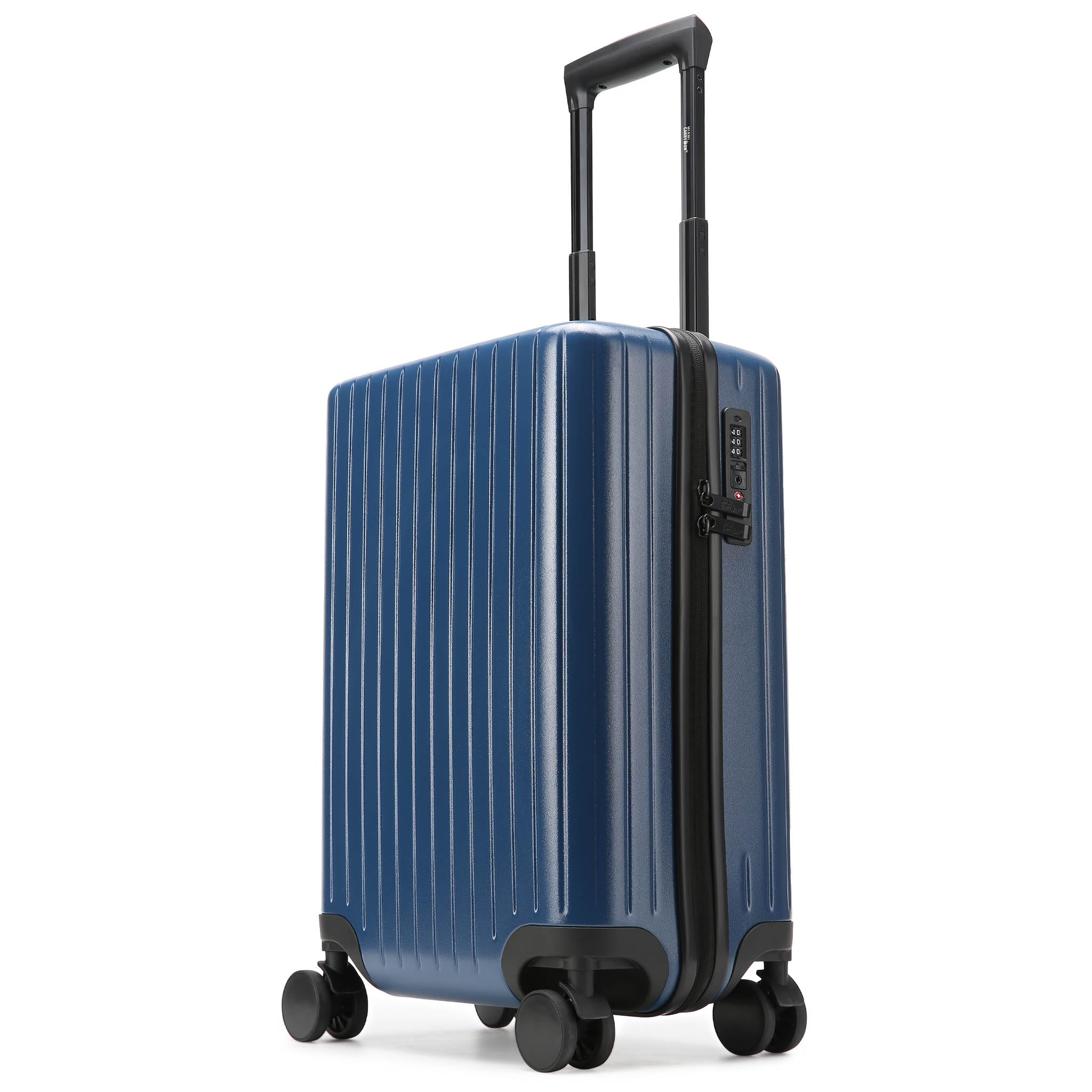 Maleta Miami Carryon Ocean 20 Con Cerradura Tsa Policarbonato Azul Marino