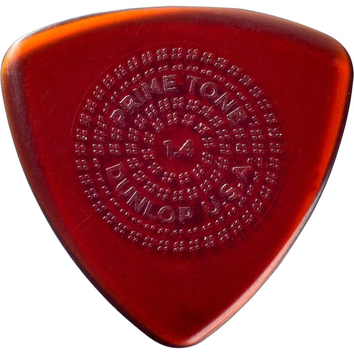 Plectra Dunlop Primetone Triangle De 1,5 Mm Com Grip, Pacote Com 12