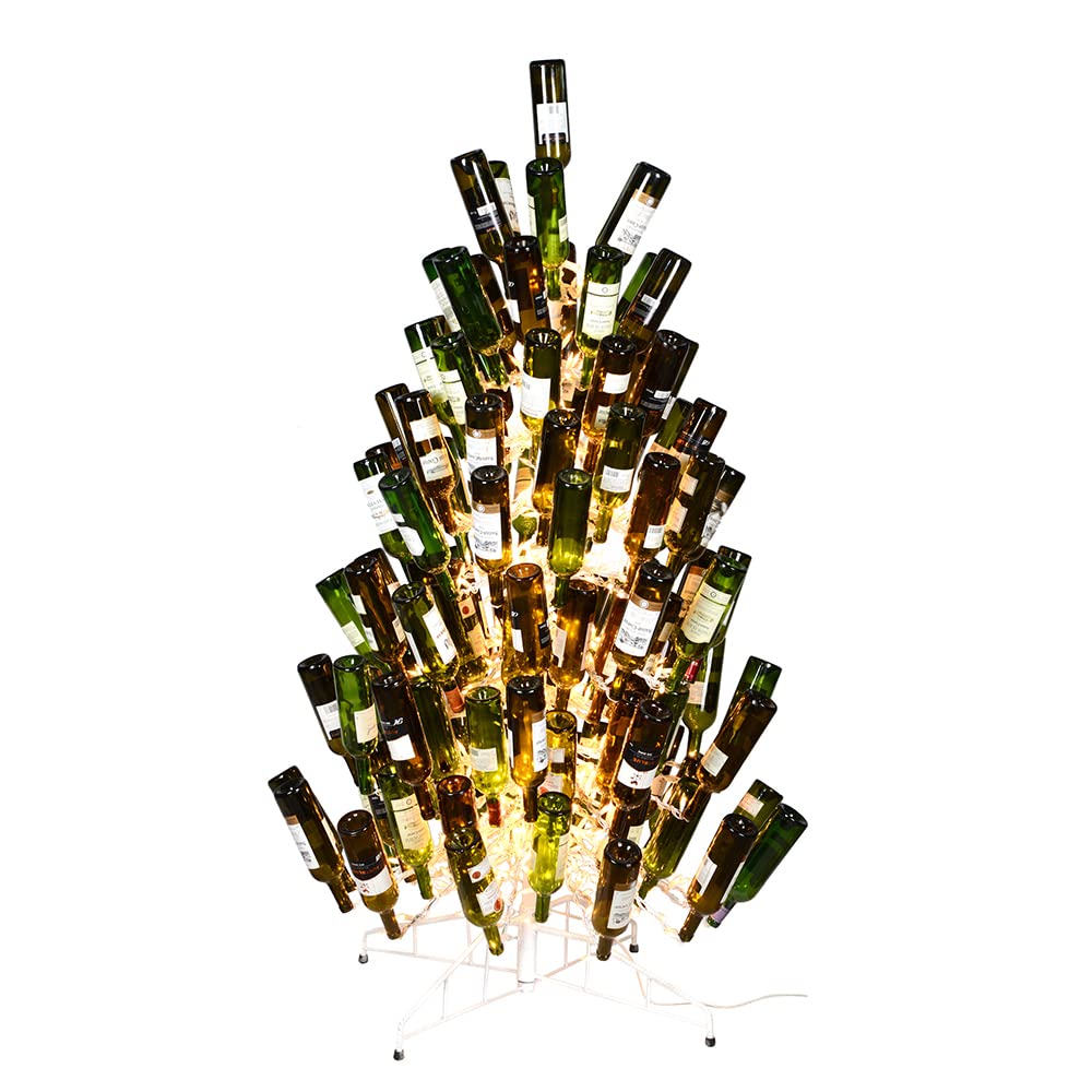 Árbol Artificial Para Botellas De Vino Blanco Vickerman 1,2 M - 37 Botellas