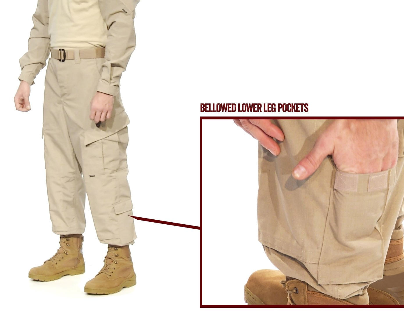 Calças Tru-Spec Tactical Response Multicam Pretas Grandes