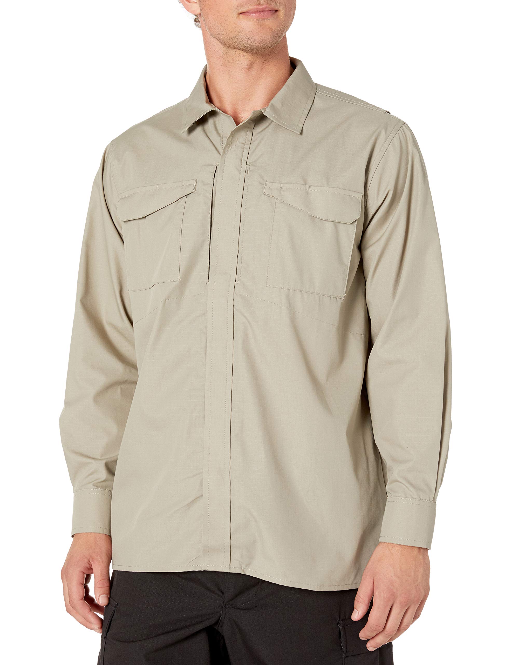 Camisa Tru-Spec 24-7 1057003 Ultralight De Manga Comprida Cáqui