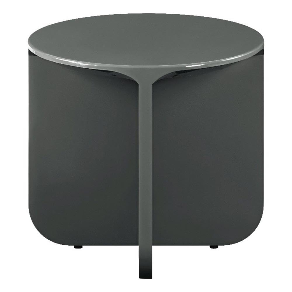 Mesa Auxiliar Acme Lamond Brillo Alto Turquesa