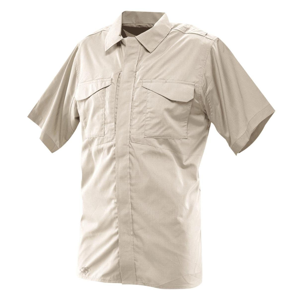 Camisa Tru-spec 24-7 1046003 Ultralight De Manga Curta Pequena Cáqui