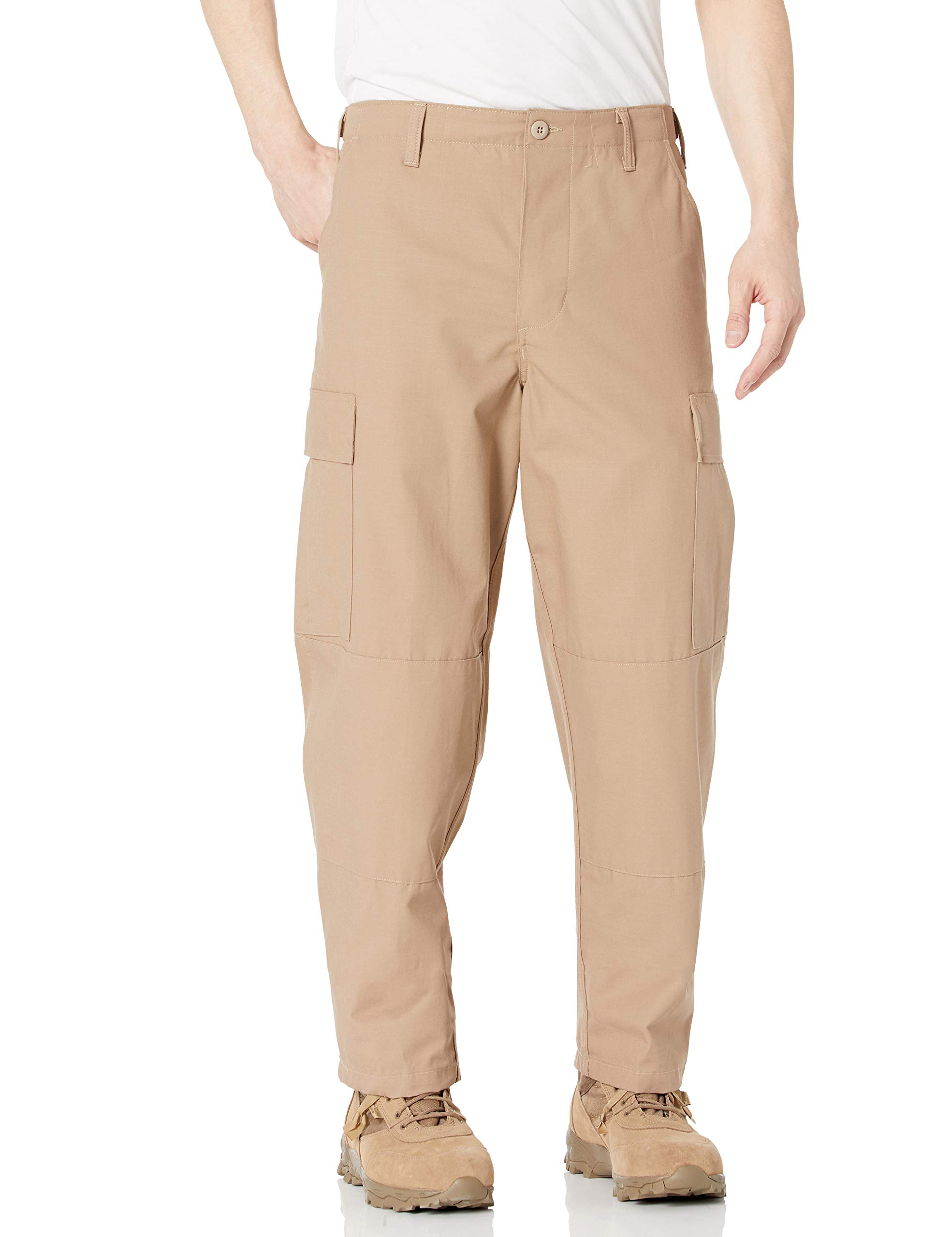 Calças Tru-spec Classic Bdu Tactical Cargo Khaki