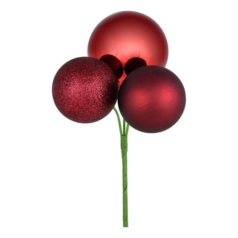 Adorno Navideño Pick Vickerman Bola De Vino 18" (paquete De 4)