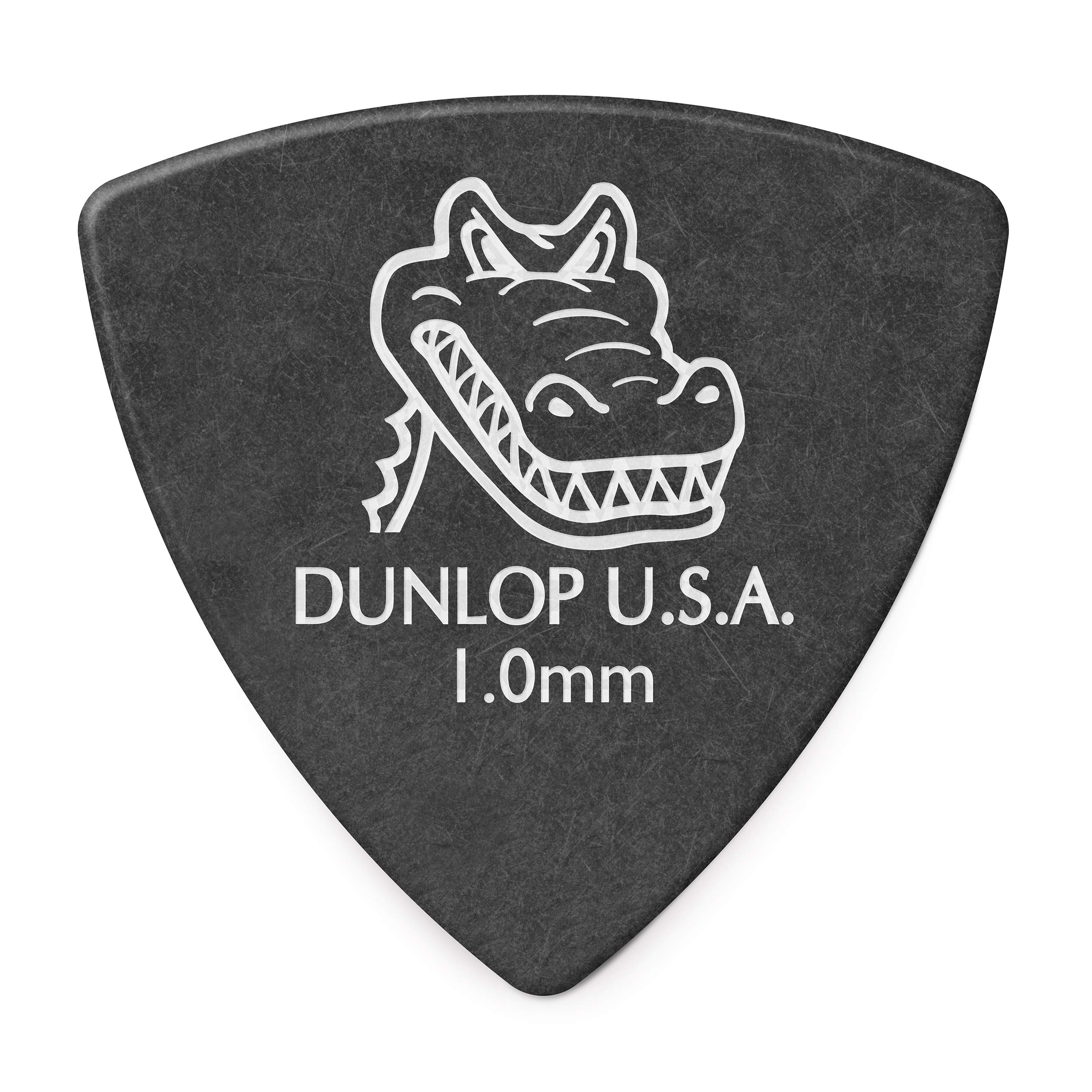 Palhetas De Guitarra Jim Dunlop Gator Grip Small Triangle De 1,0 Mm, Pacote Com 6