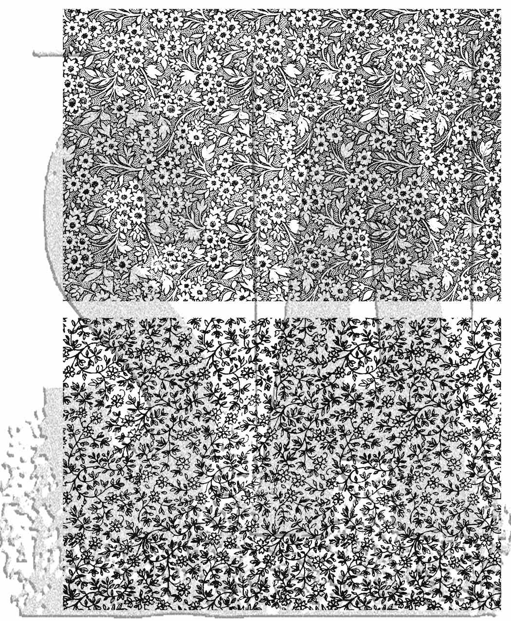 Cling Stamps Stampers Anonymous Tim Holtz Tiny Prints Cms460