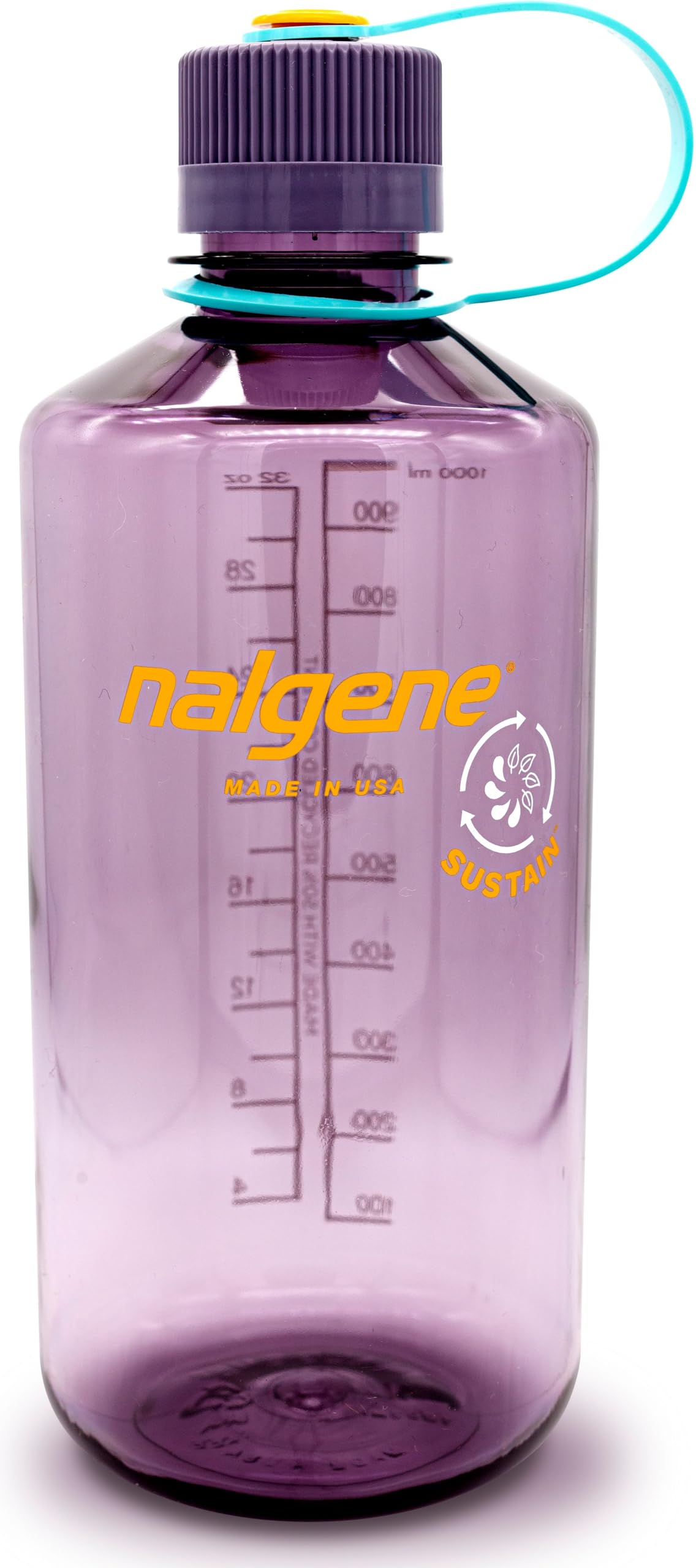 Garrafa De Água Nalgene Sustain Tritan 946 Ml De Beringela Sem Bpa