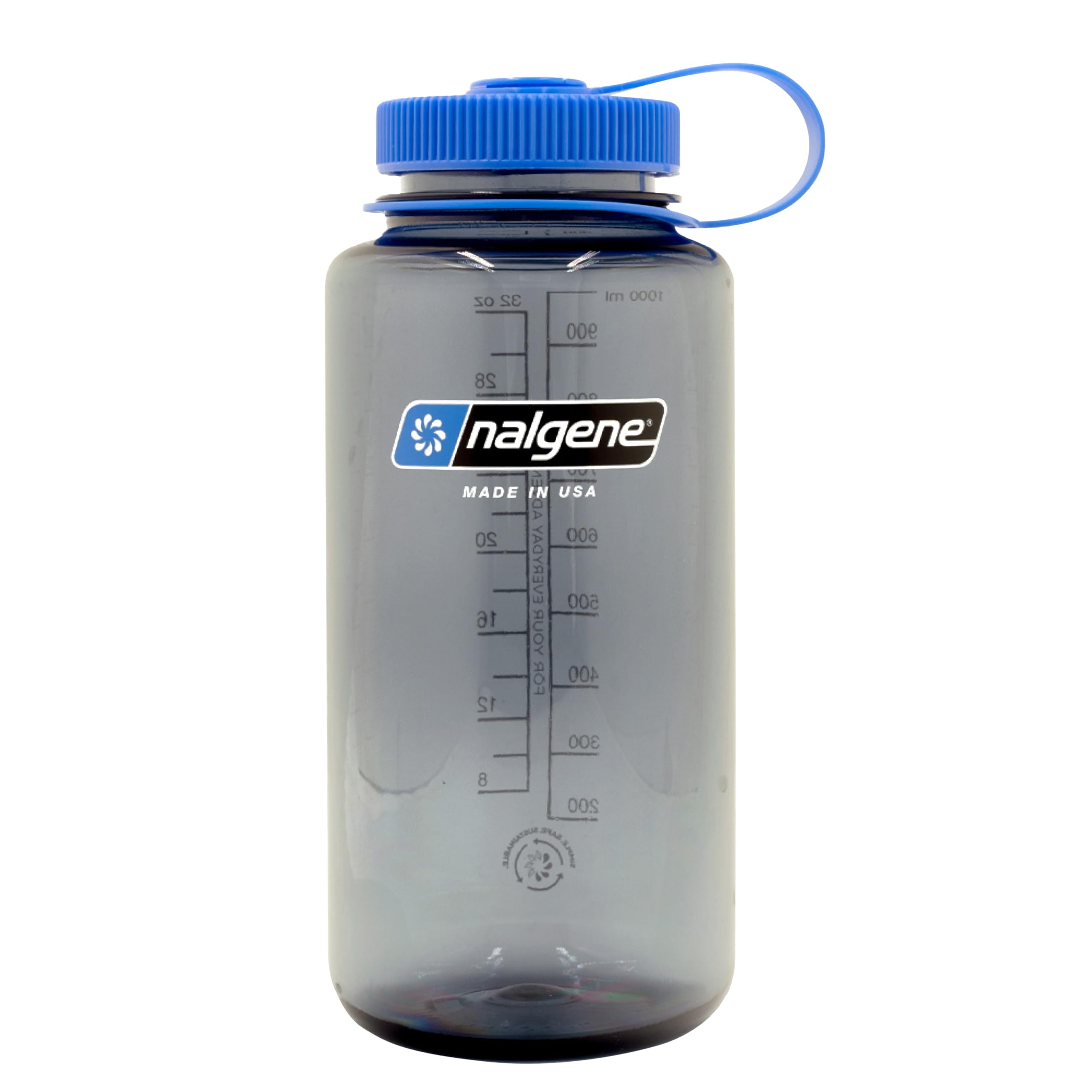 Garrafa De Água Nalgene Sustain Tritan Sem Bpa 950 Ml Smoke Grey