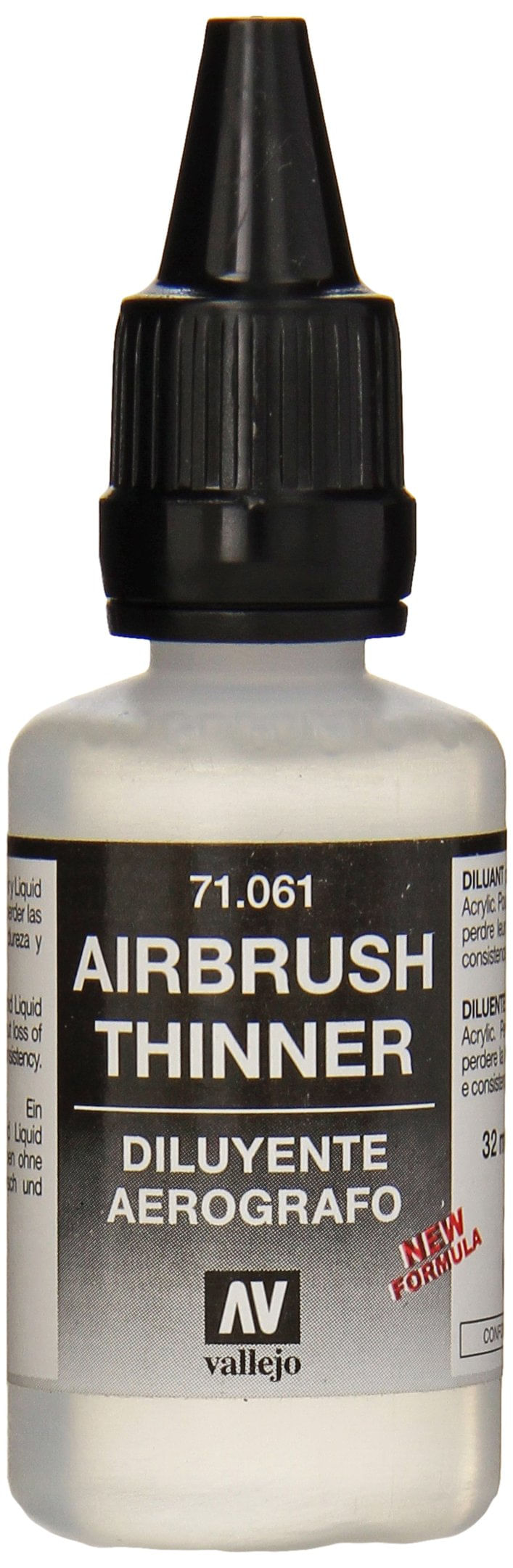 Thinner Vallejo 32ml Para Cores De Aerógrafo