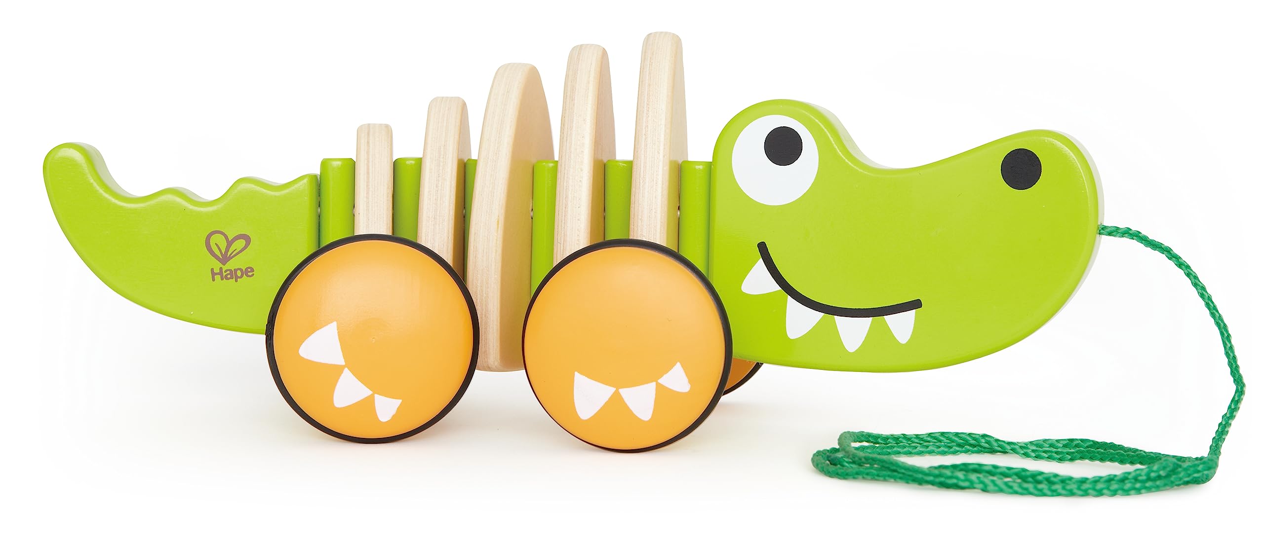 Pull Along Toy Hape Walk-a-long Croc Toddler Wooden