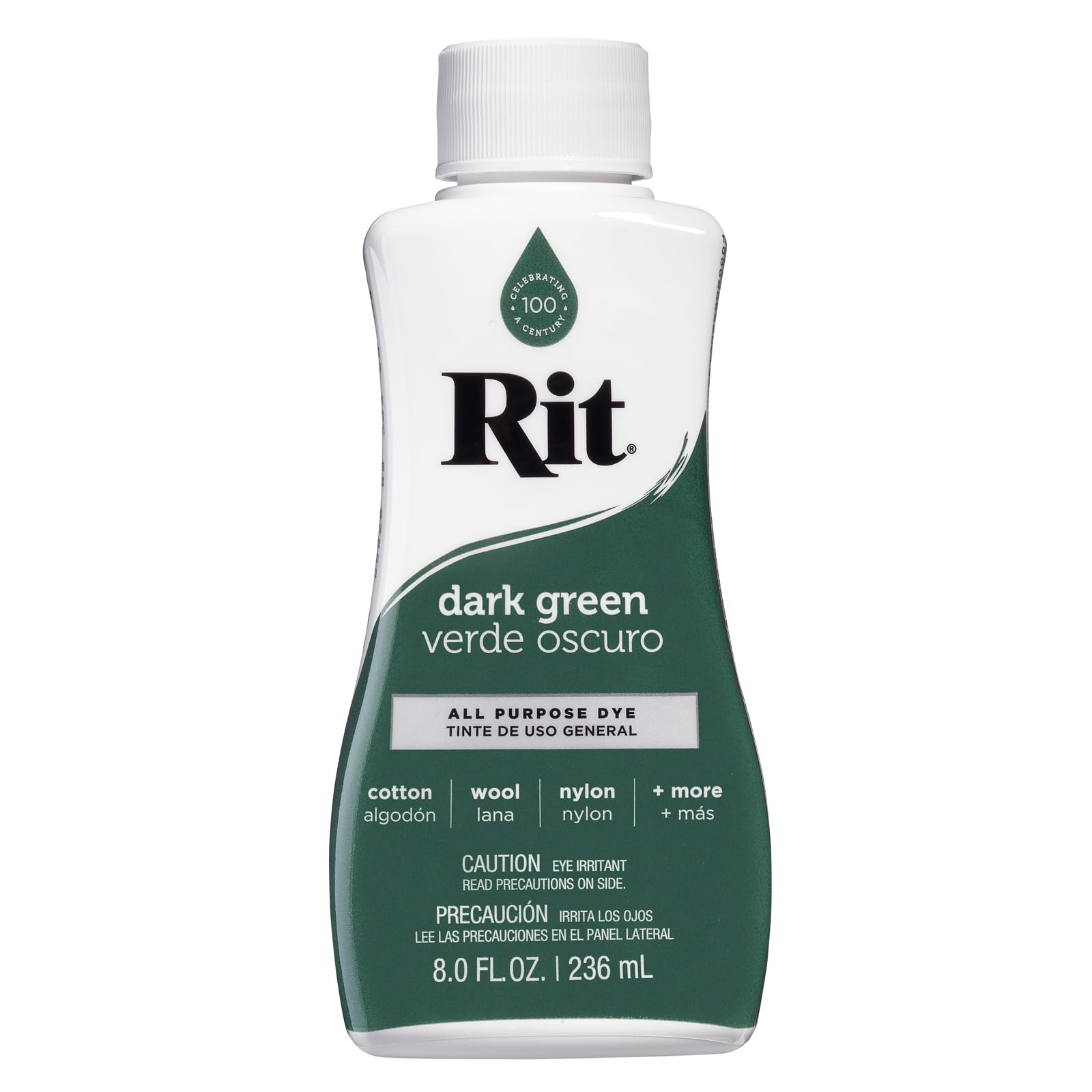 Tinte Líquido Rit Para Tela Verde Oscuro 236 Ml