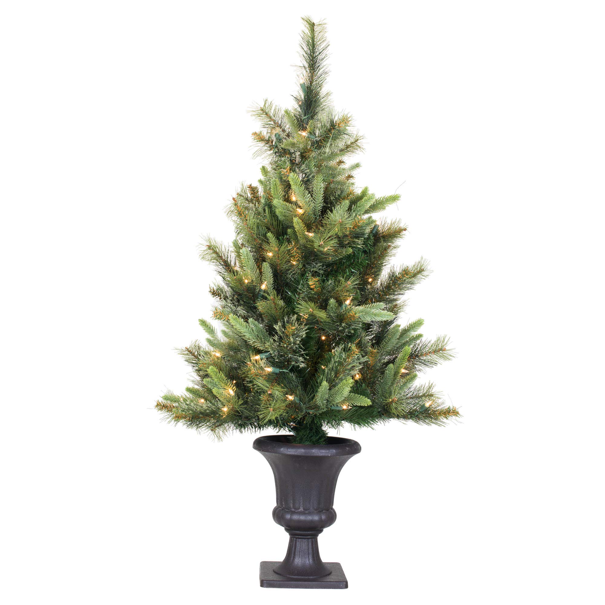 Árbol De Navidad Vickerman Cashmere Pine 105 Cm Con 100 Luces Led
