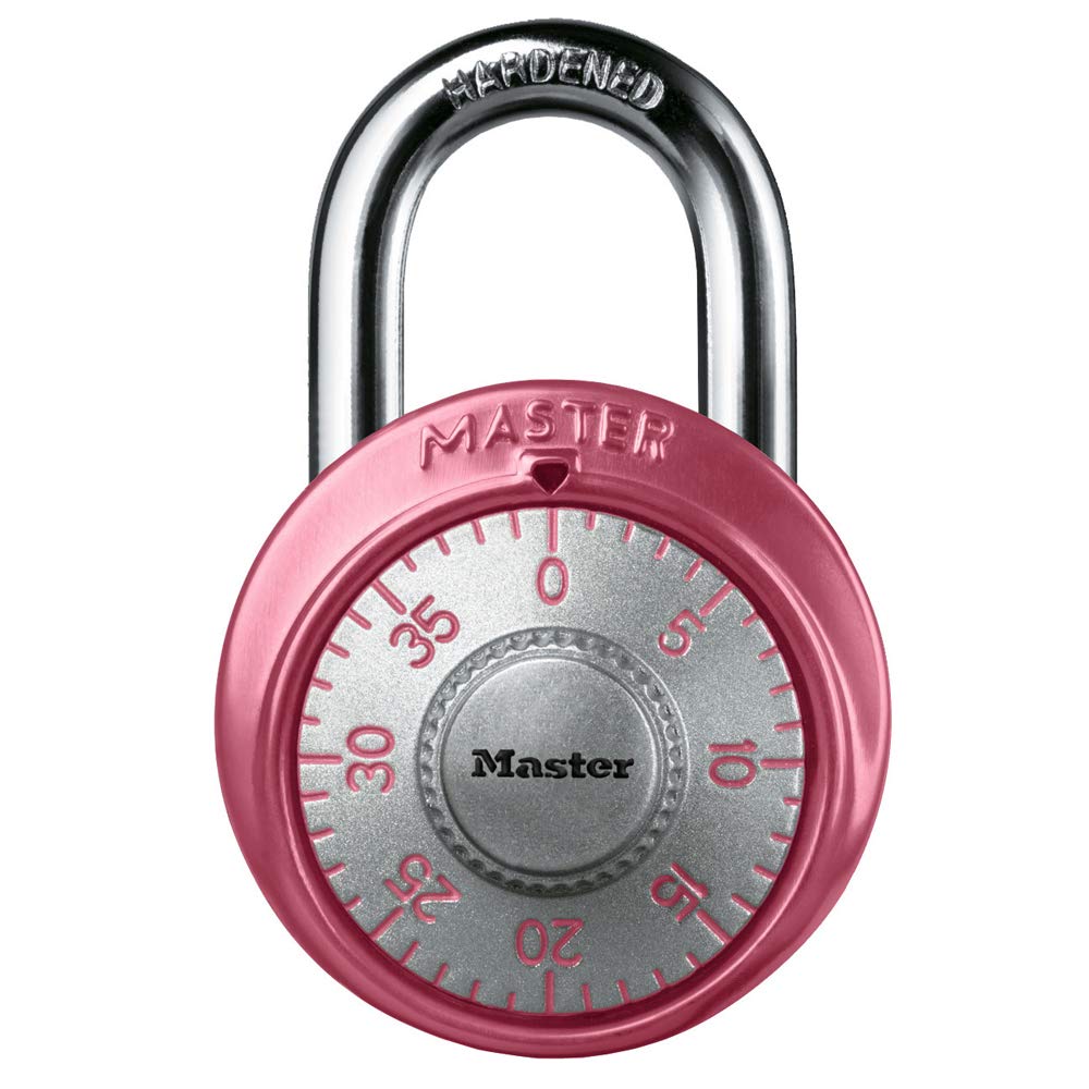 Cadeado Combinado Locker Lock Master Lock 1530dpnk Rosa