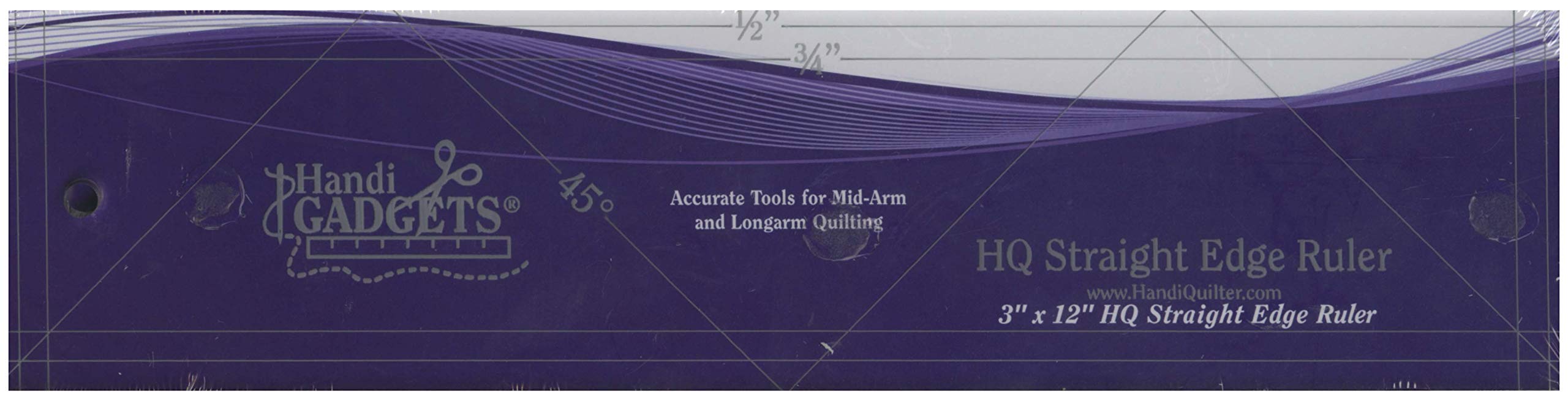 Ruler Handi Quilter Hq Straight Edge 7,6 Cm X 30,5 Cm Acrílico