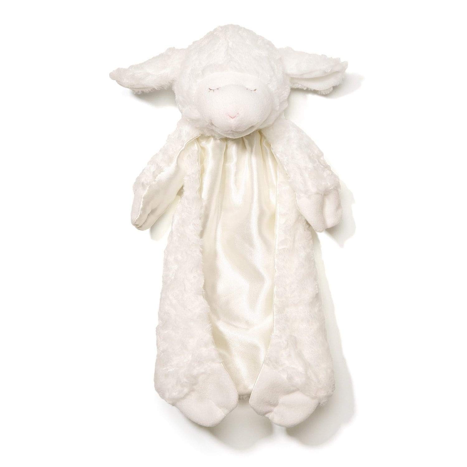 Bicho De Pelúcia Gund Baby Winky Lamb Huggybuddy Com Cobertor