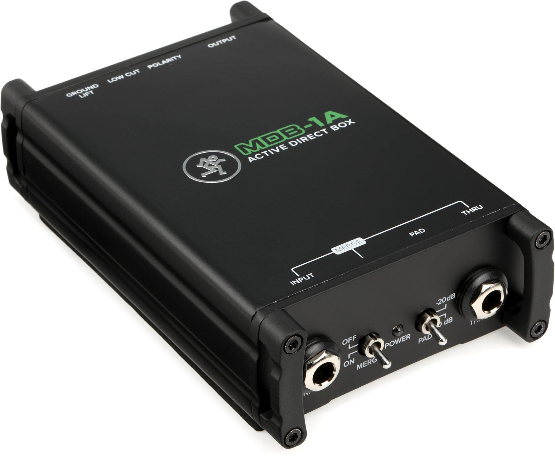 Active Direct Box Mackie Mdb-1a Com Interruptores De Polaridade