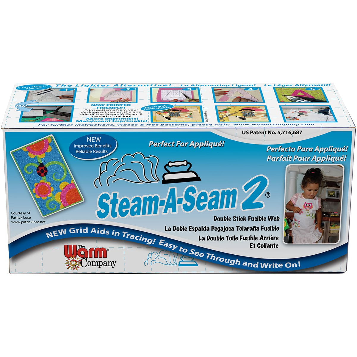 Fusible Web The Warm Company Steam-a-seam 2 30 Cm X 36,5 M