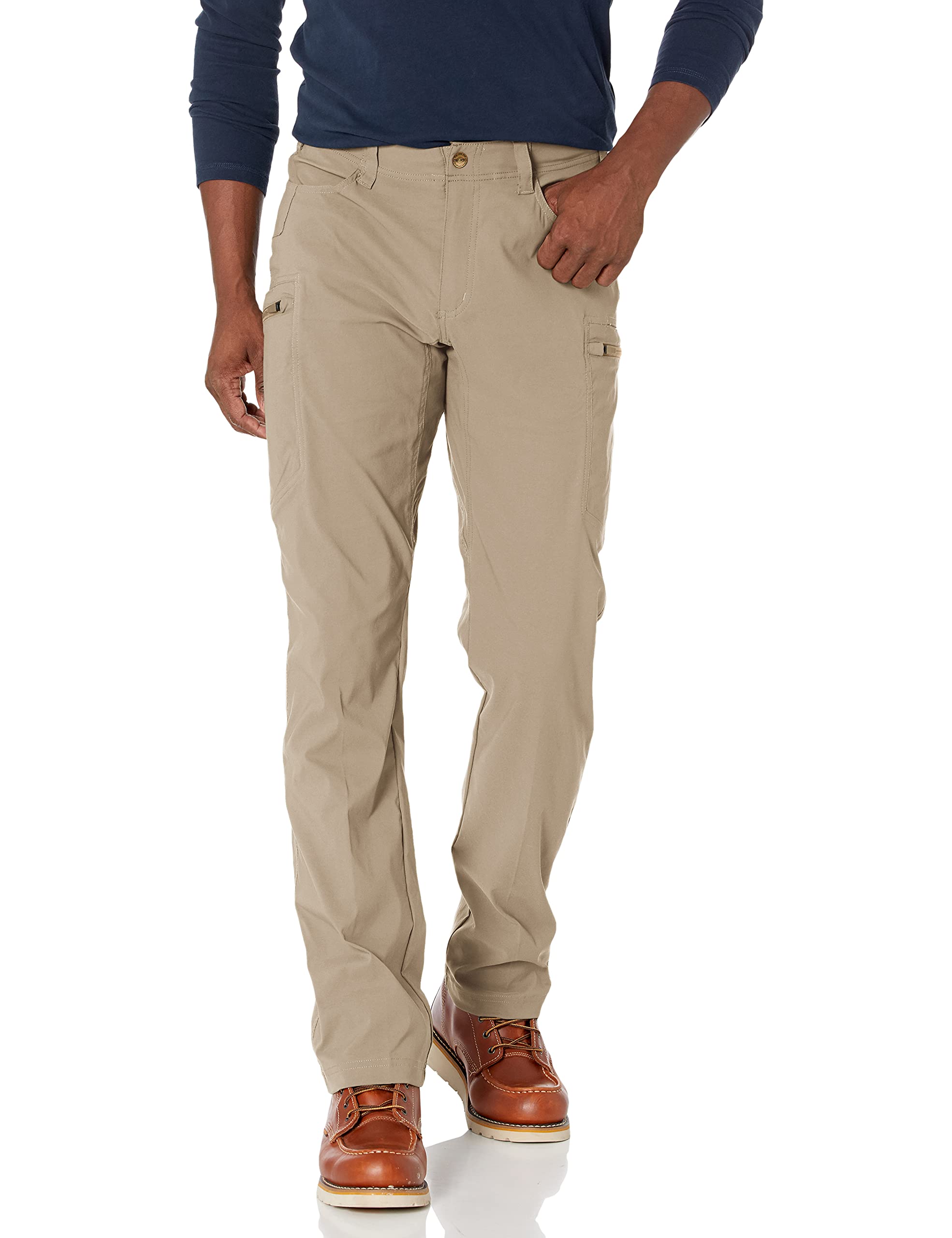 Pantalones Tru-spec 24-7 Agility Tácticos Resistentes Al Agua, Color Caqui