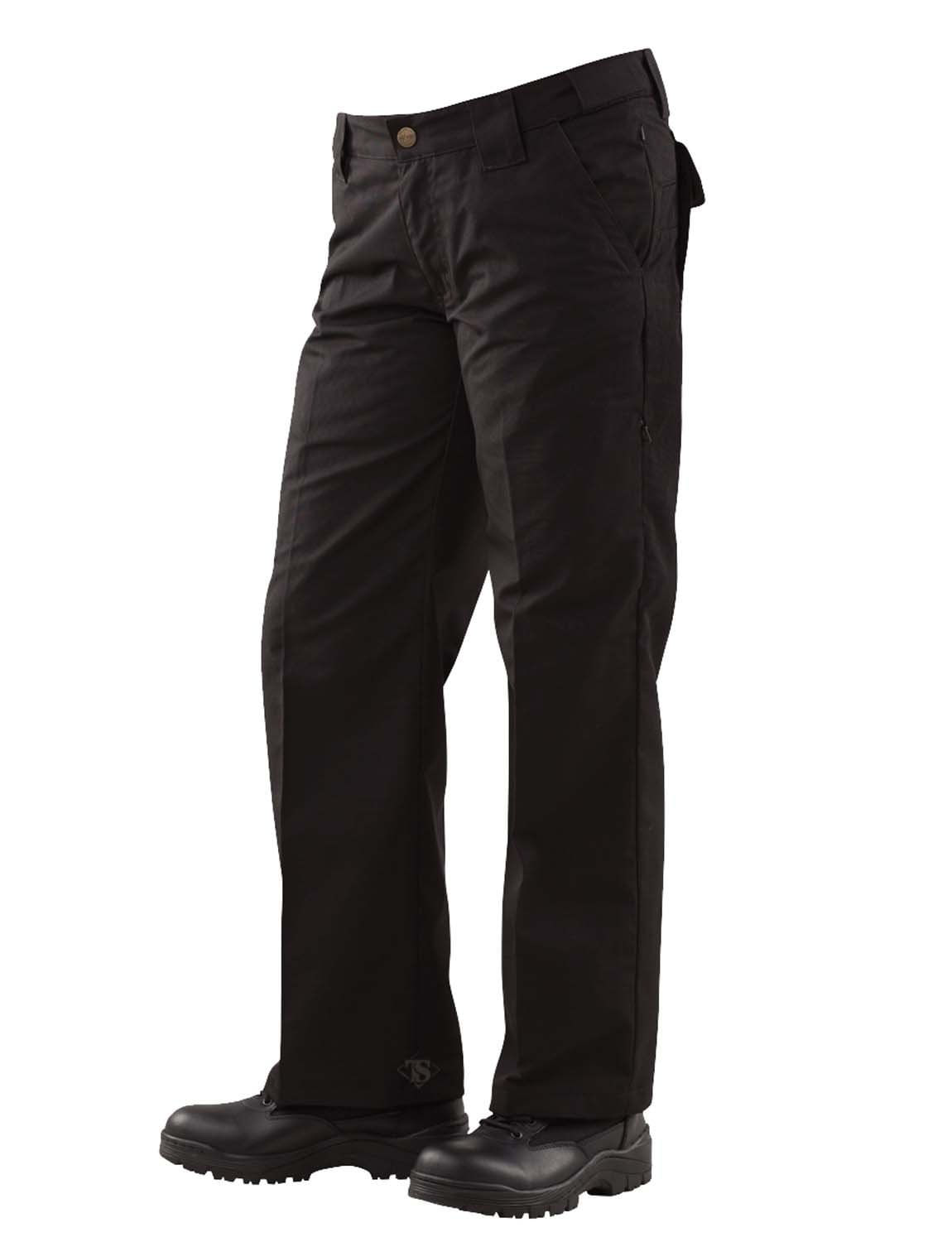 Pantalón Clásico Para Mujer Tru-spec Serie 24-7, Negro, Talla 12w