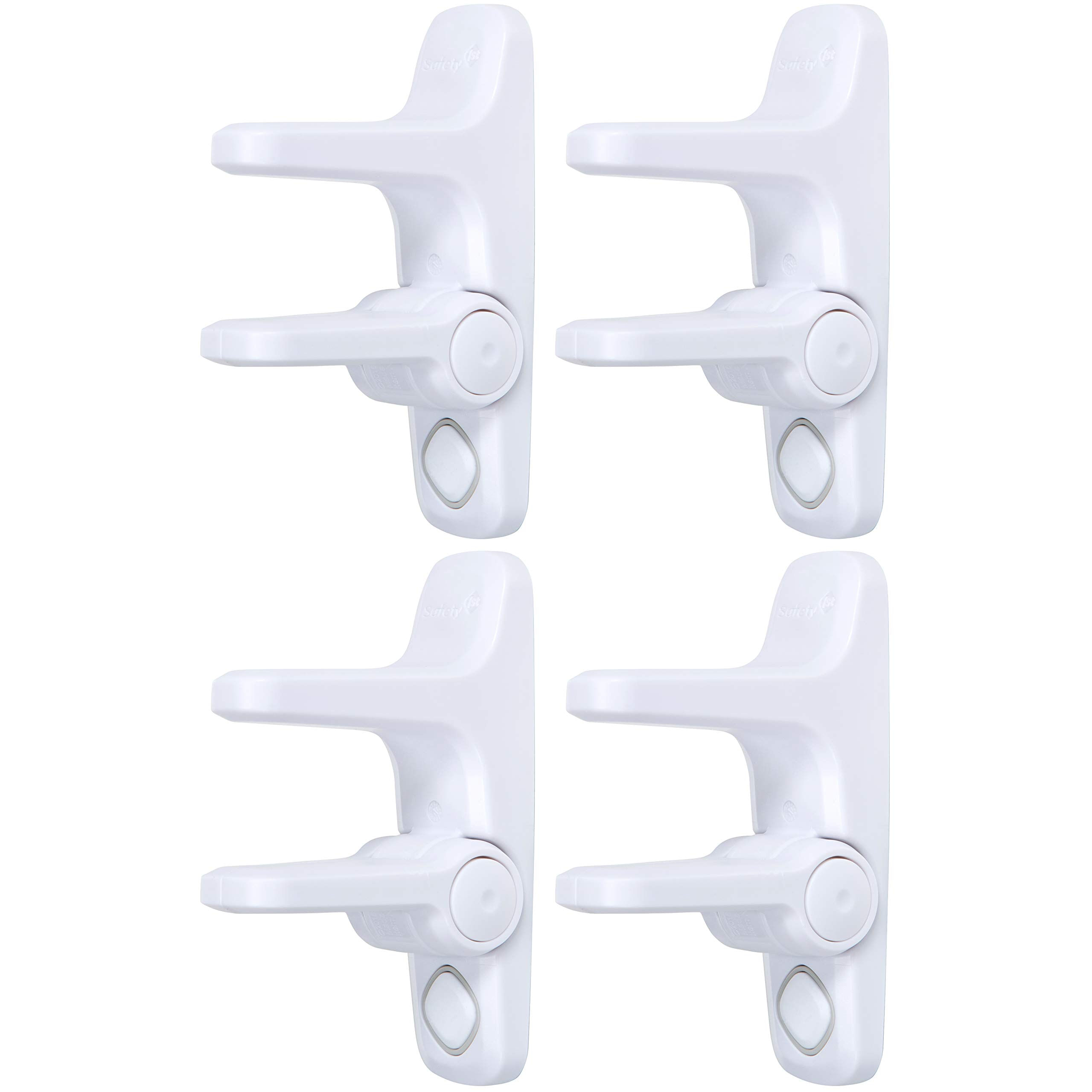 Lever Handle Lock Safety 1st Outsmart White, Pacote Com 4