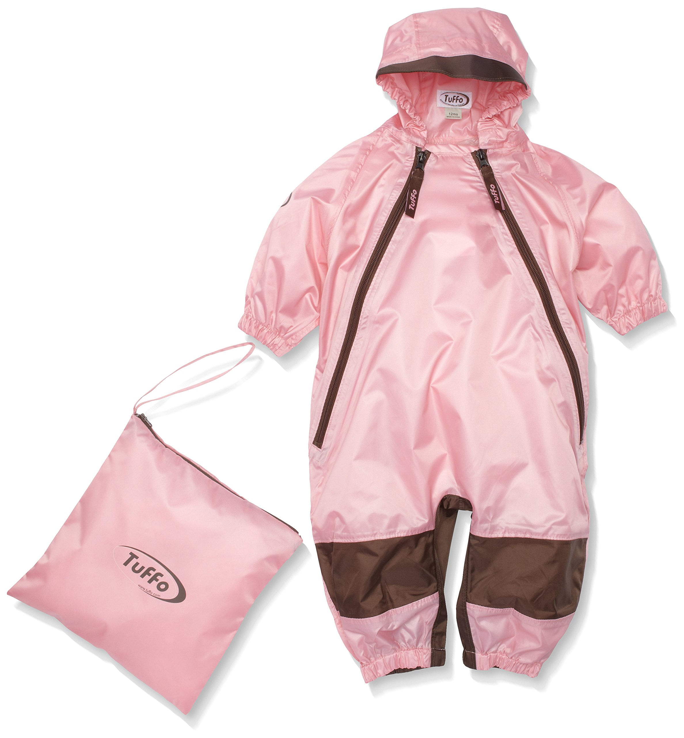 Macacão Tuffo Muddy Buddy Little Girls Rosa 5t Impermeável