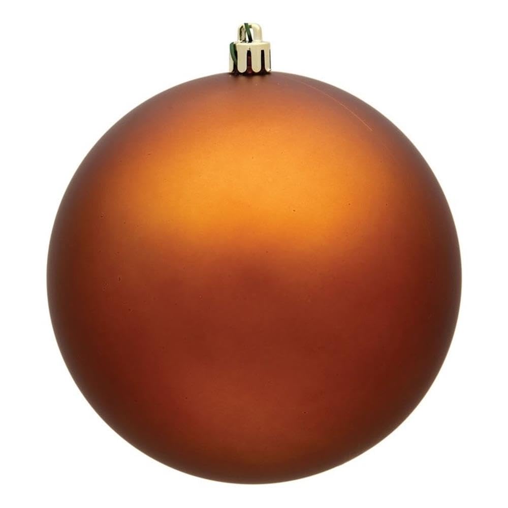 Conjunto De 32 Adornos De Bola Mate De Cobre De Plástico Vickerman