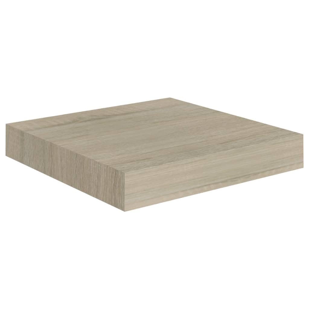 Prateleira De Parede Flutuante Vidaxl Durable Oak Color Honeycomb Mdf