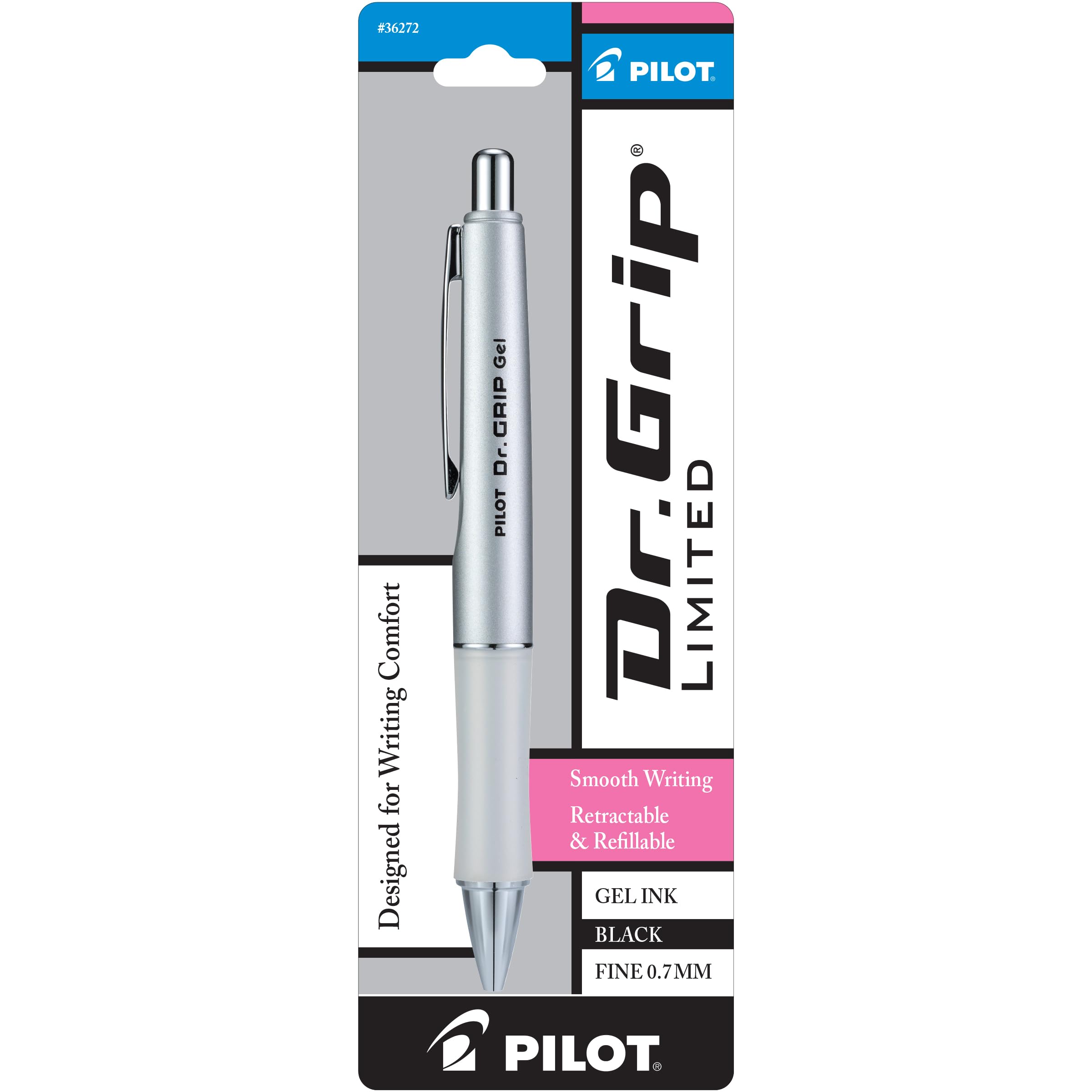 Caneta Pilot Dr. Grip Limited Gel Ink Rolling Ball Fine Point