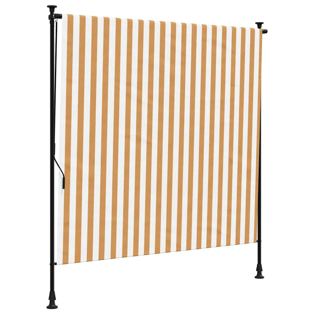 Toldo Enrollable Exterior Casafoyer Naranja/blanco 200x270 Cm