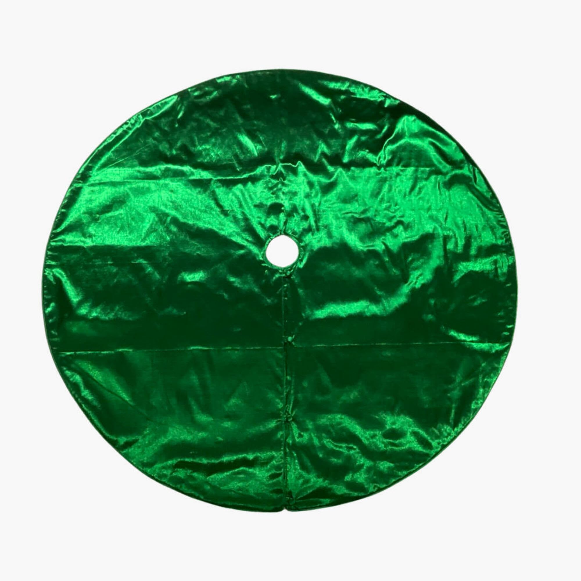 Falda Para Árbol De Navidad Vickerman Verde Metálico 152 Cm