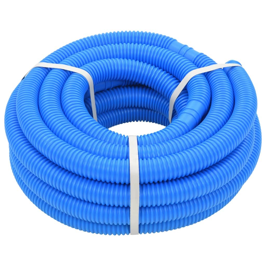 Manguera Para Piscina Vidaxl Duradera Azul Diámetro 1,5 Cm Largo 12 M