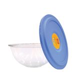 Bowls Saladeira Tigela Plus Com Tampa Vidro 500ml Pequeno 3uni