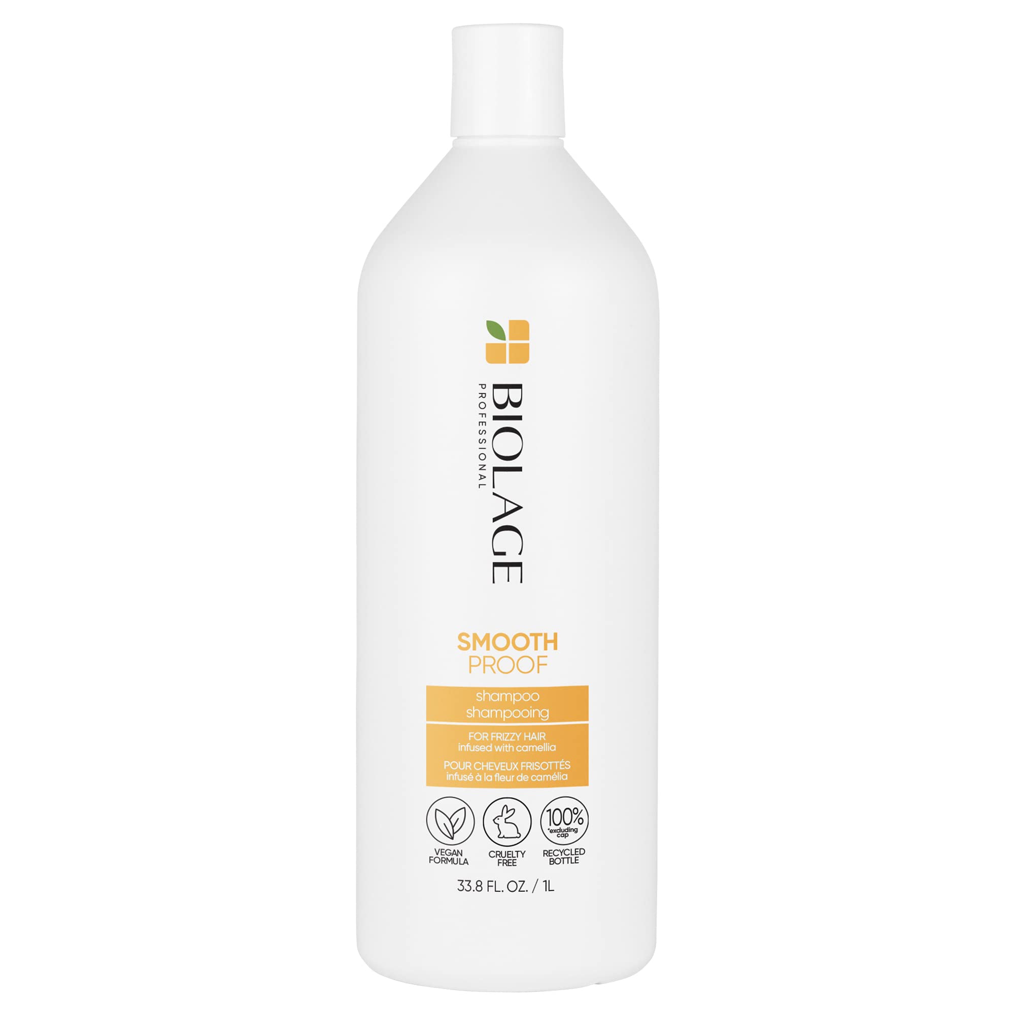 Shampoo Biolage Smooth Proof Cleanses E Suaviza Cabelos Crespos 1l