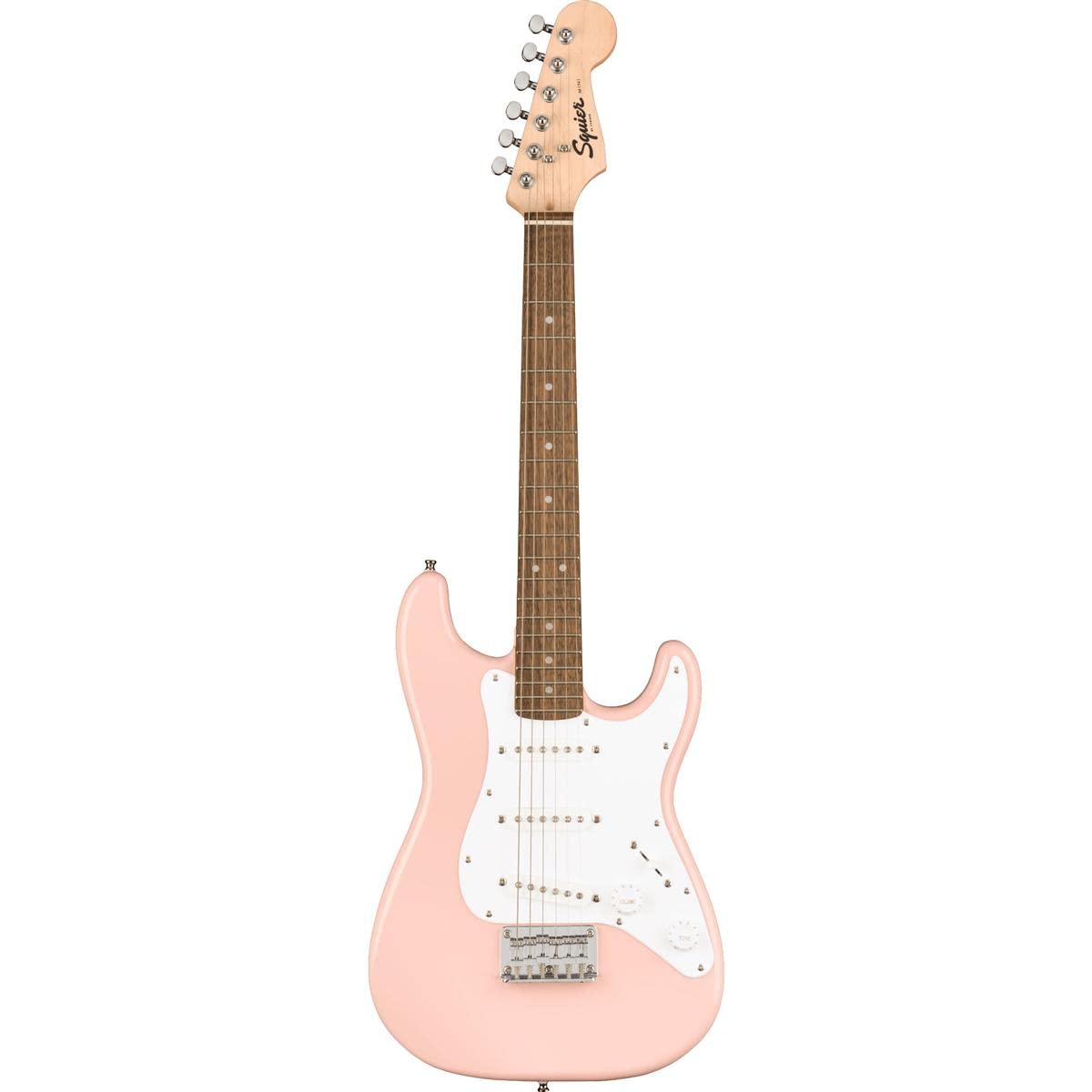 Guitarra Elétrica Fender Squier Mini Stratocaster Shell Pink