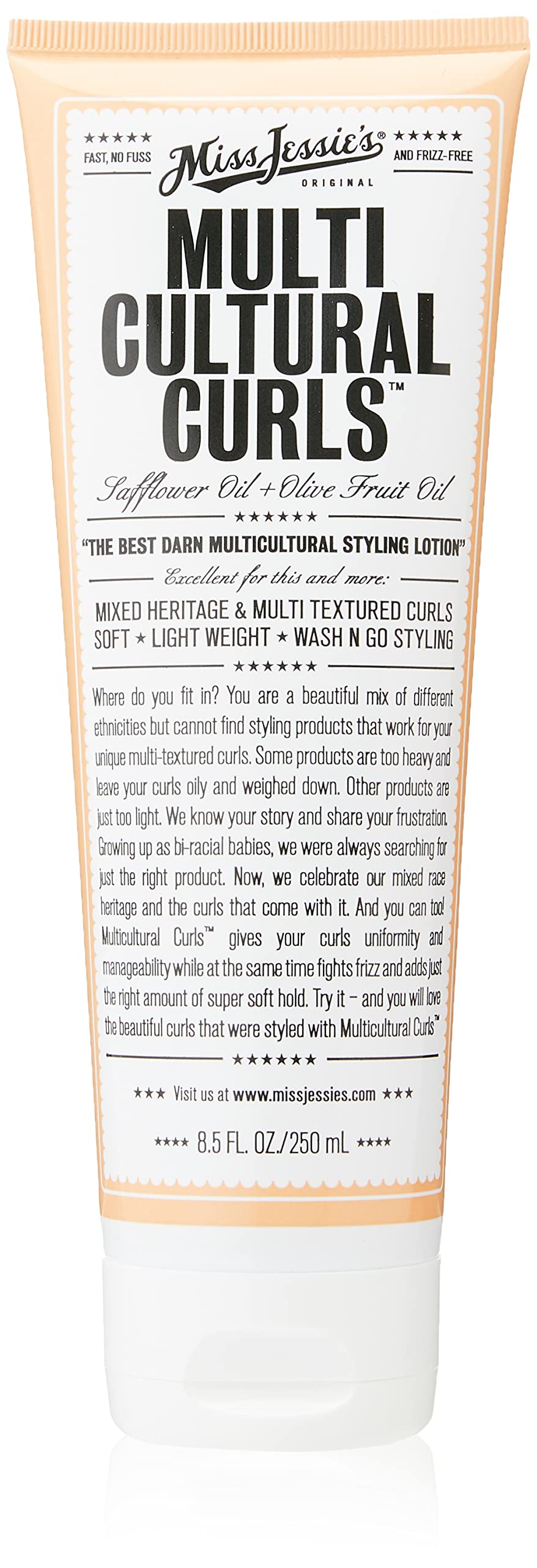 Cream Miss Jessie's Multi Cultural Curls, 250 Ml, Pacote Com 1