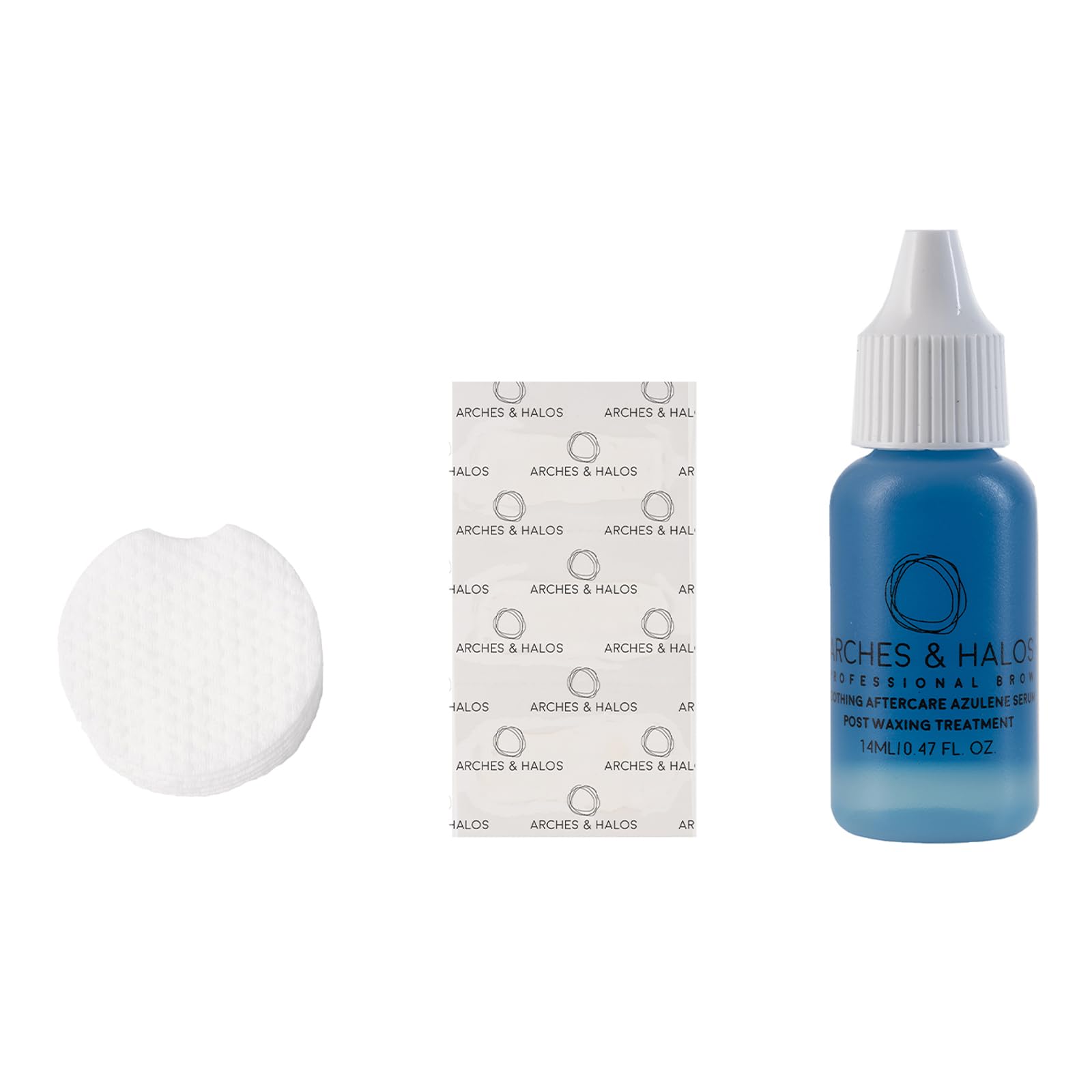 Kit De Depilação Arches & Halos Para Sobrancelhas E Lábios Com Tiras E Óleo