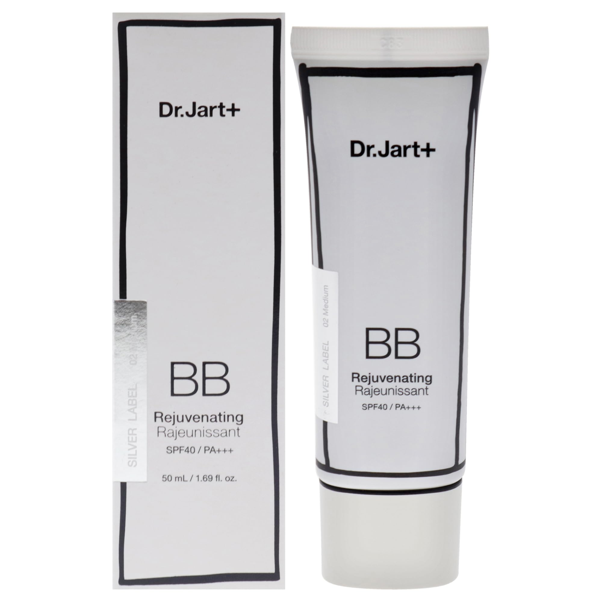 Bb Rejuvenecedor Con Protección Solar Spf 40 Pa Plus 02 Medio Dr. Jart+