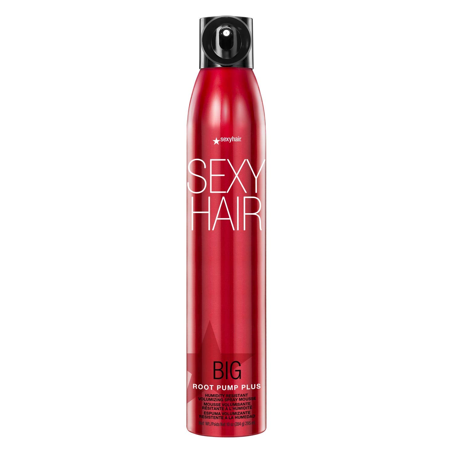 Mousse De Spray Volumizante Sexyhair Big Root Pump Plus 300 Ml
