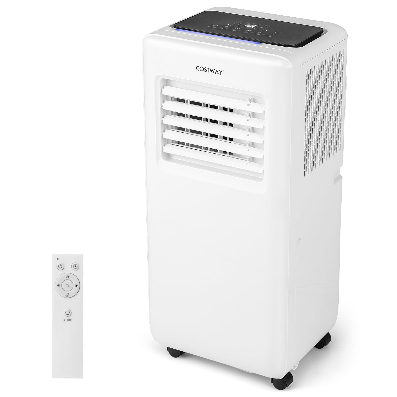 Aire Acondicionado Portátil Costway 8000 Btu Con Ventilador Y Deshumidificador