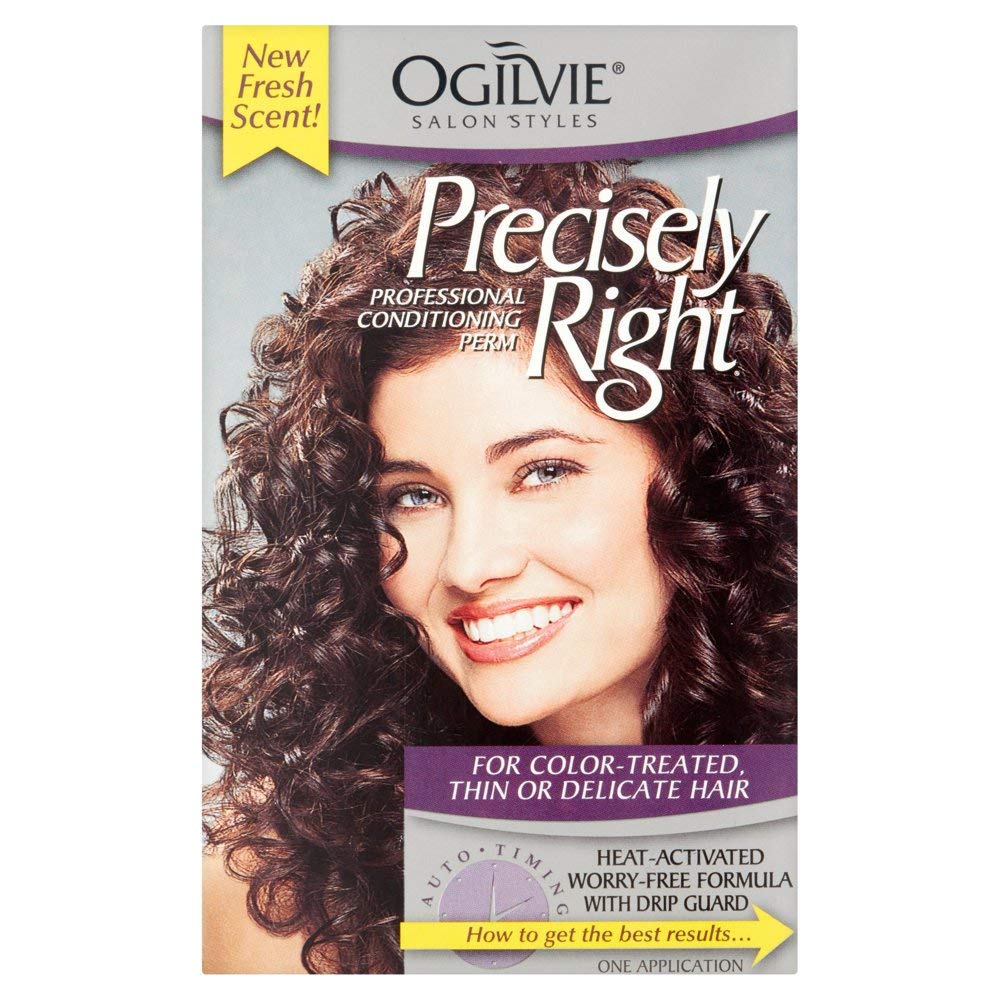 Perm Treatment Ogilvie Precisely Right, Pacote Com 3