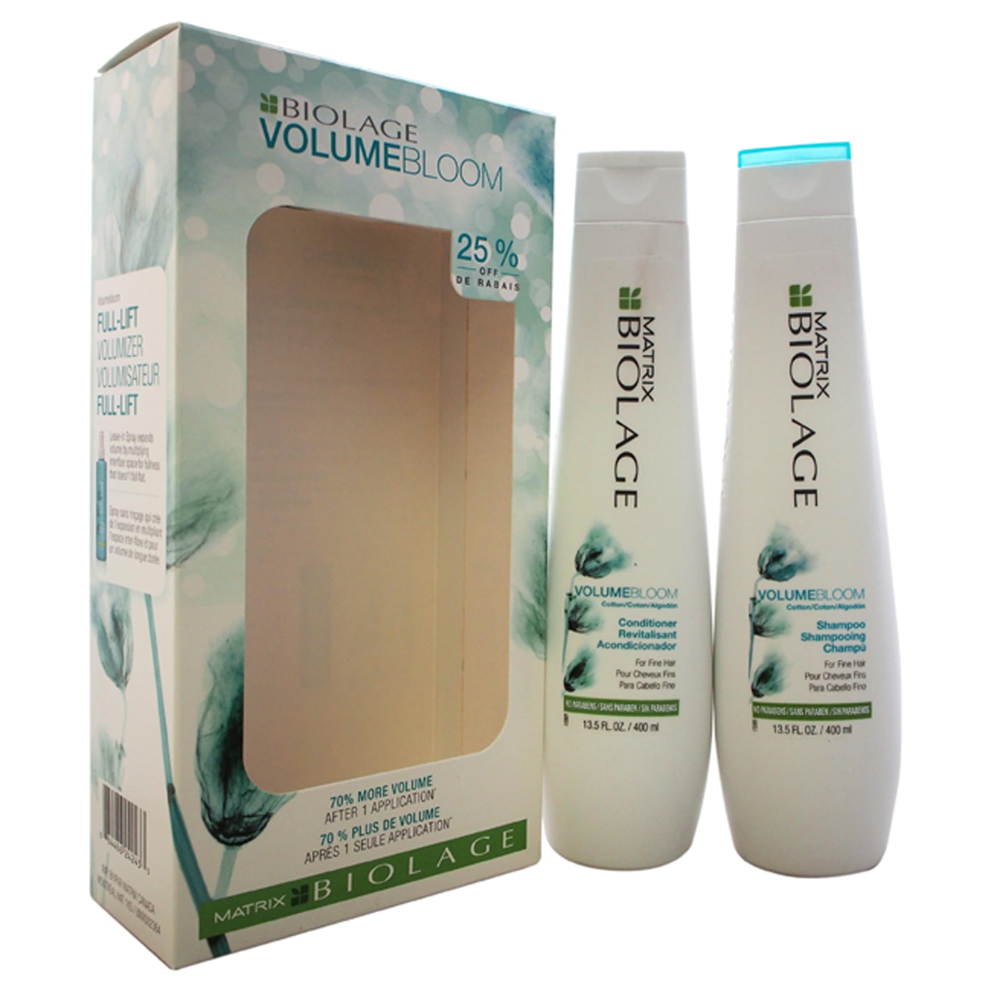Dúo De Shampoo Y Acondicionador Biolage Matrix Biolage Volume Bloom 400 Ml