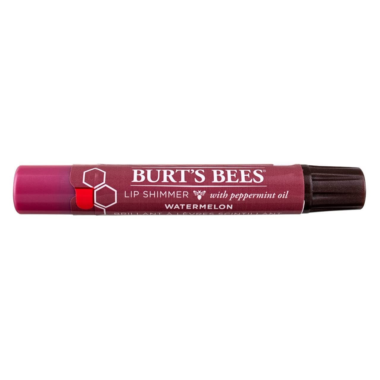 Lip Shimmer Burt's Bees Watermelon 2,6 Ml (pacote Com 5)