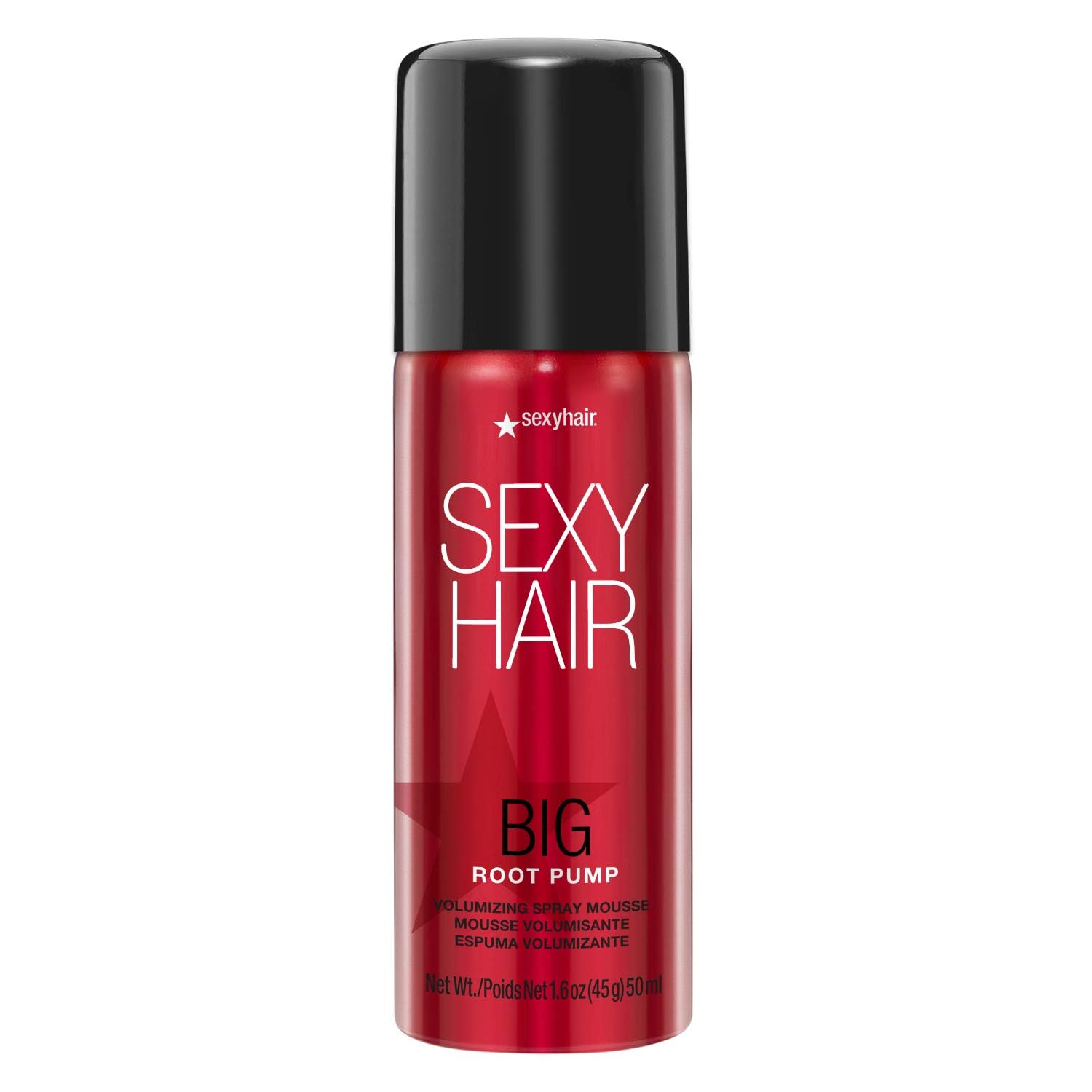 Mousse De Spray Volumizante Sexyhair Big Root Pump 50 Ml Travel